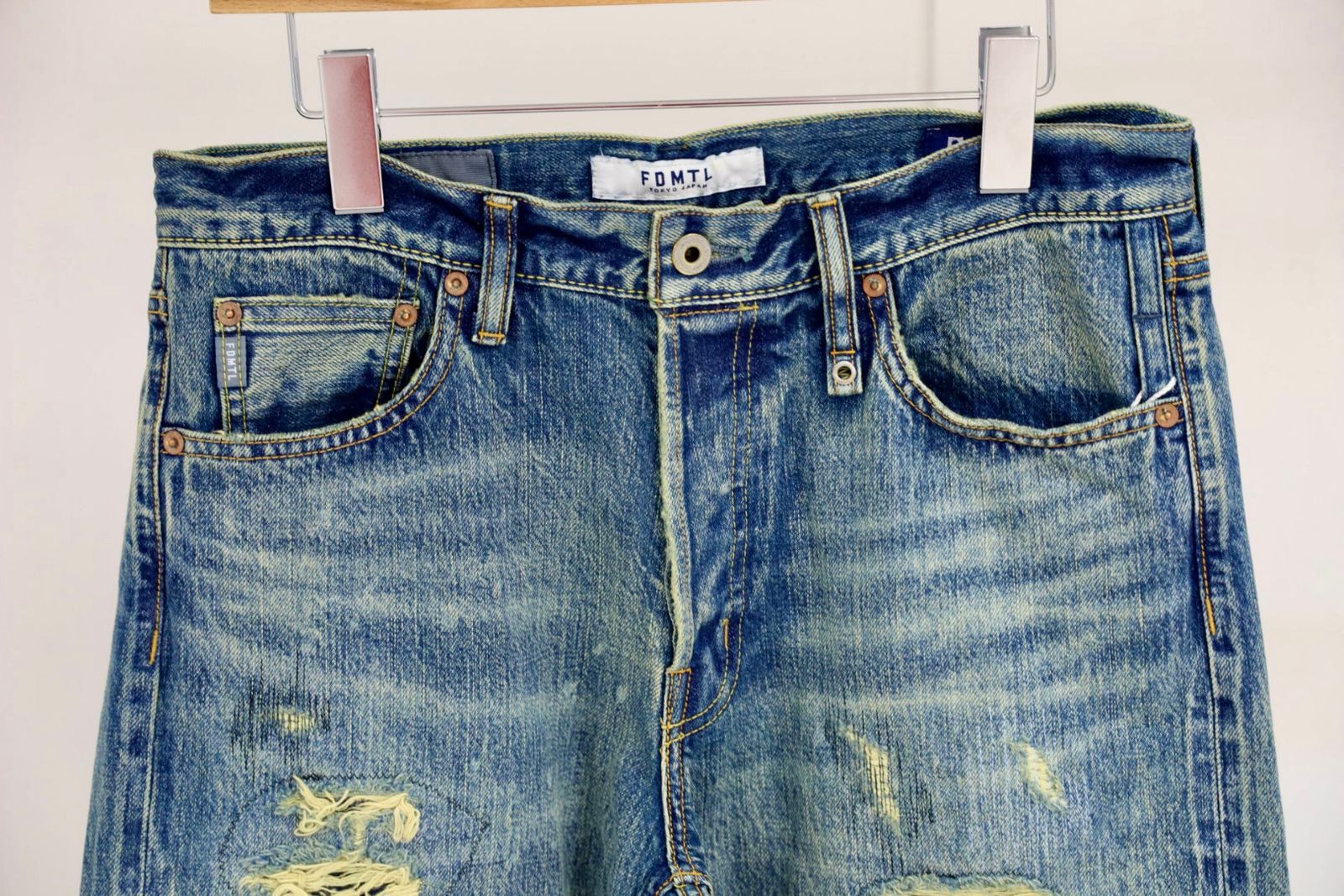 ファンダメンタル デニムパンツ CLASSIC FIT DENIM CS131 (FA25MG131)INDIGO