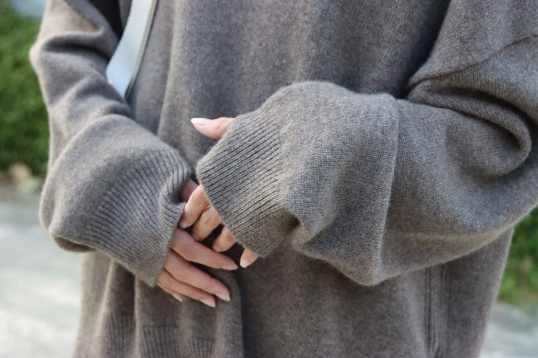 SEEALL 22AW ESSENTIAL CREWNECK SWEATER style.2022.10.10