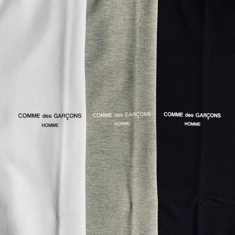 COMME des GARCONS HOMME 「ロゴプリントTシャツ」