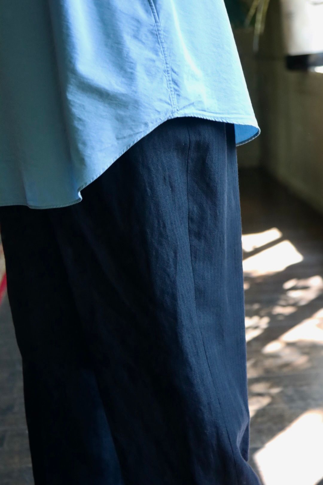 A.PRESSE Regular Collar Shirtスタイル2023.5.25.