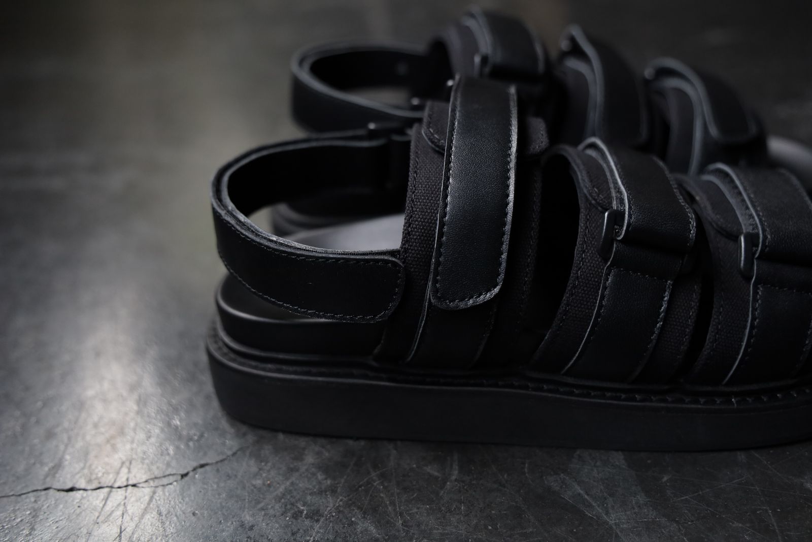 ヨウジヤマモト SHEEP/C CANVAS FOOTBED SANDAL(HP-E05-779)☆新作発売！
