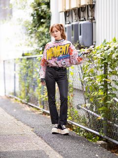mononoke・made LS T-SHIRT WIDE/SAKURA style.2026.8.30