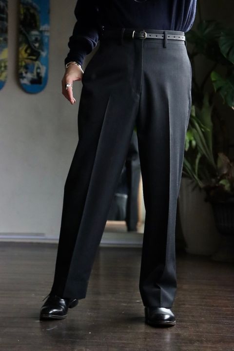 アプレッセ23SSパンツ Covert Cloth Trousers(23SAP-04-05HB)CHARCOAL※1月28日(土)発売！