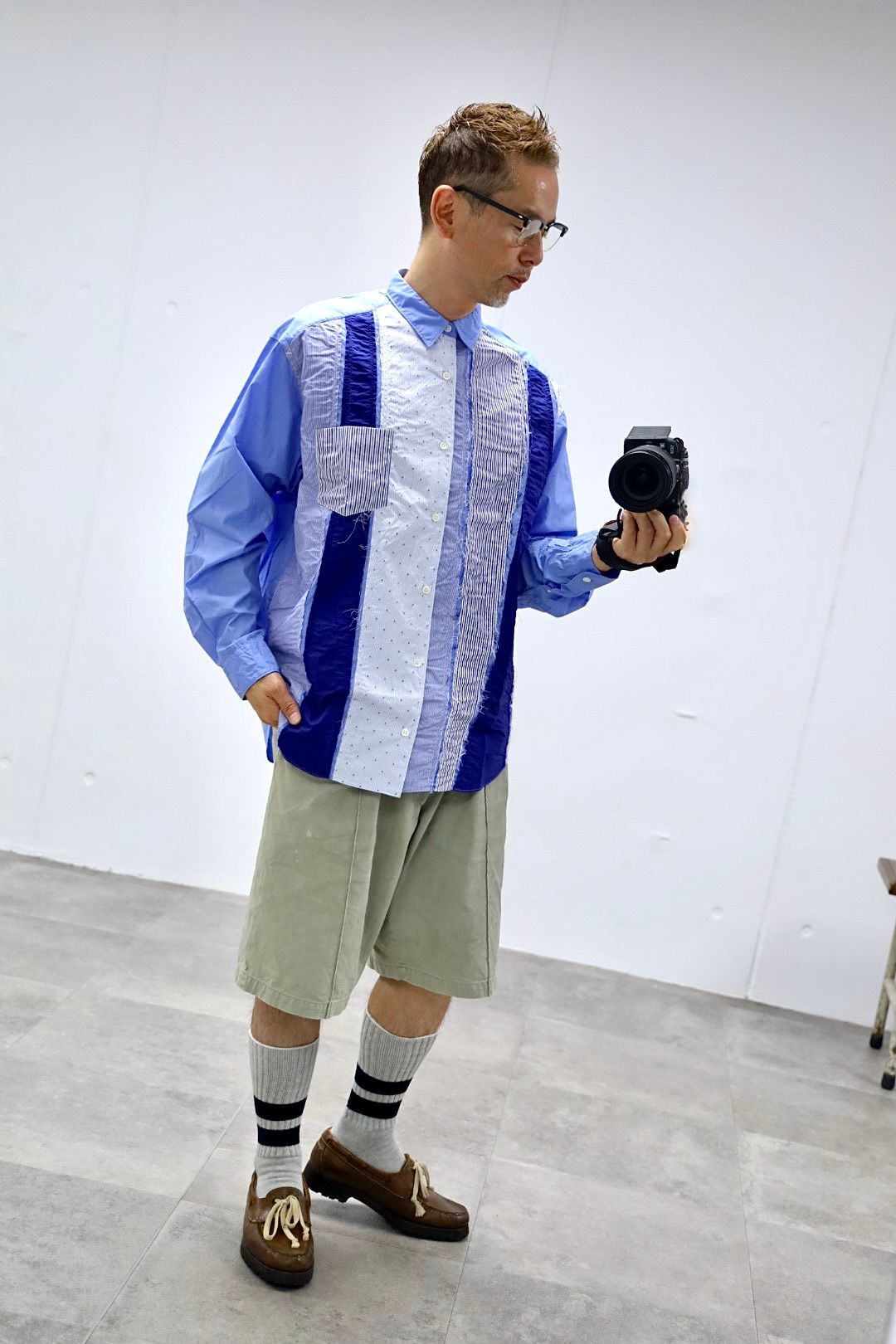 COMME des GARCONS HOMME - コムデギャルソンオム26FW 異素材MIXシャツ