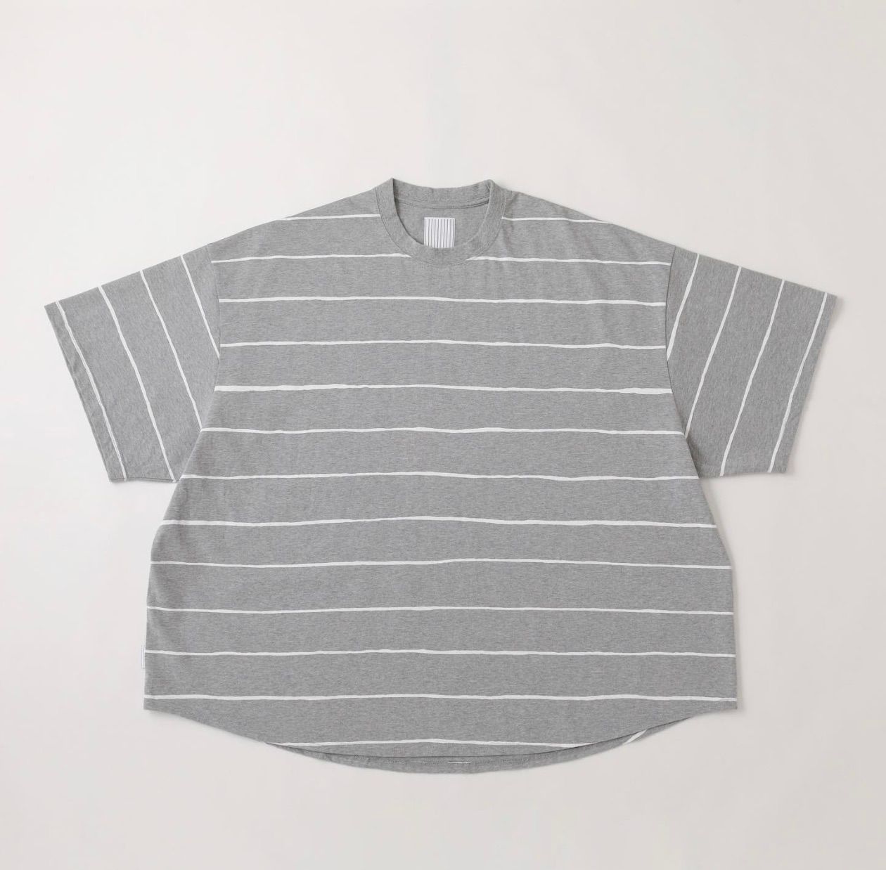 S.F.C 24SS エスエフシー WIDE SIDE STRIPE TEE(SFCSS24CS10)Grey×White☆3月30日(土)発売！