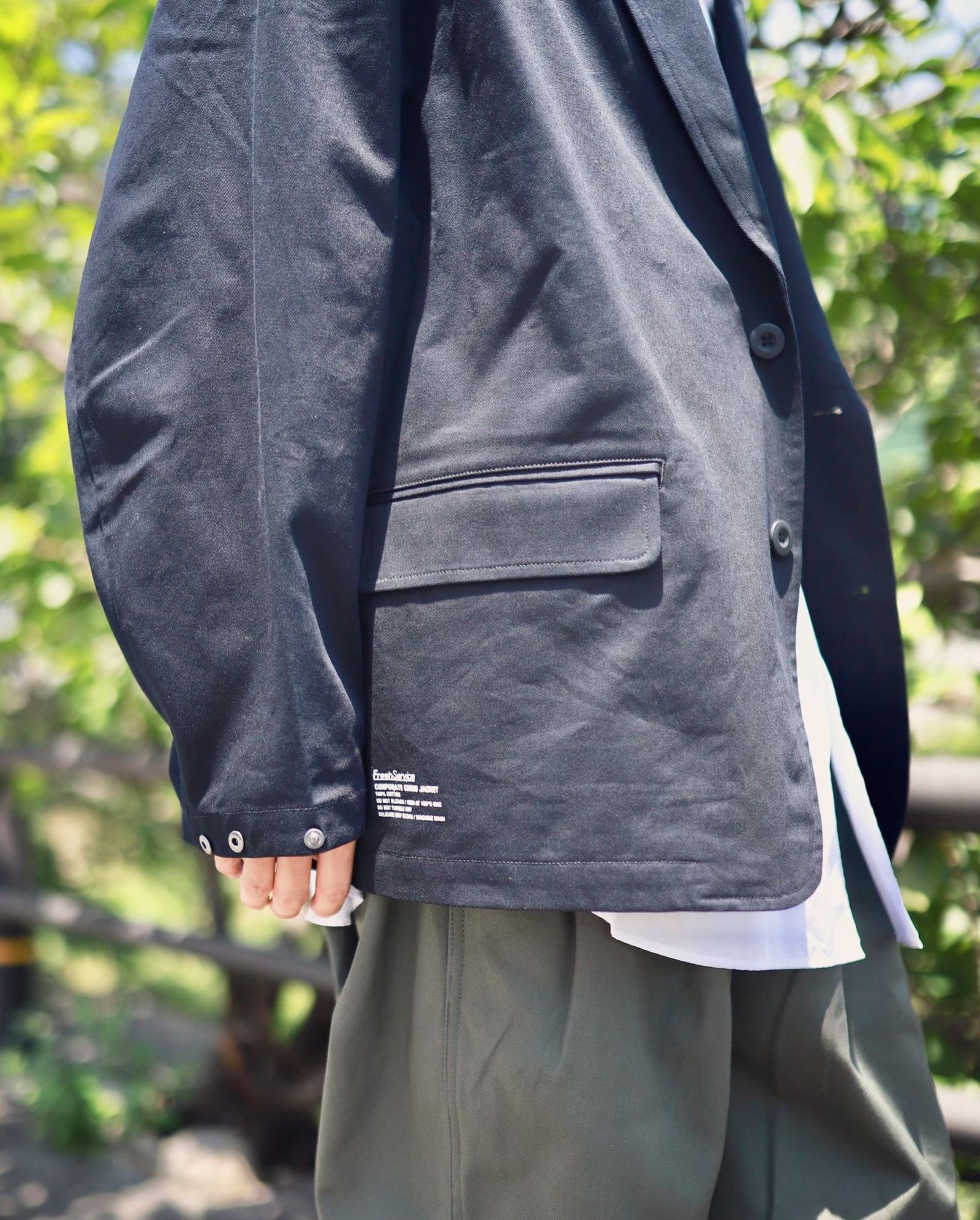 is-ness イズネス 23AW WIDE CHINO PANTSスタイル | 3723 | mark