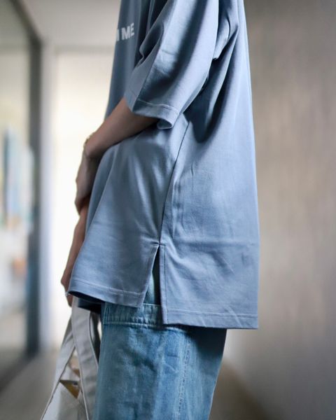 COMME des GARCONS HOMME コムデギャルソンオム 23AW 綿天竺ロゴプリントTシャツスタイル