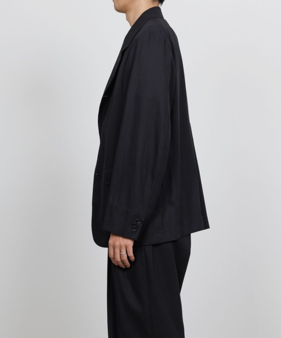 マーカウェア 26SS SACK COAT(A26A16JK01C)BLACK☆新作発売！