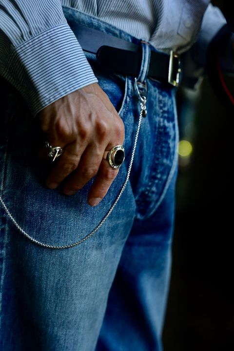 A.PRESSE Washed Denim Pants E スタイル.2024.8.16.