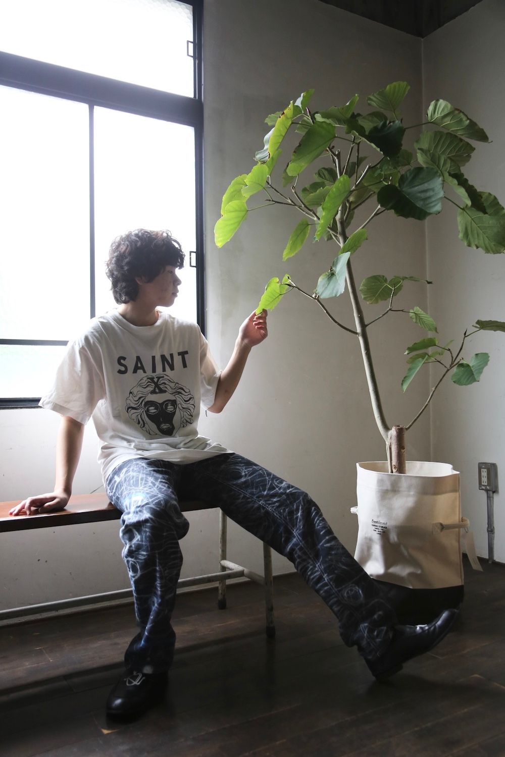 ©︎SAINT M×××××× T-SHIRT SAINTX (SM-A21-0000-013) style. 2021.07.09.