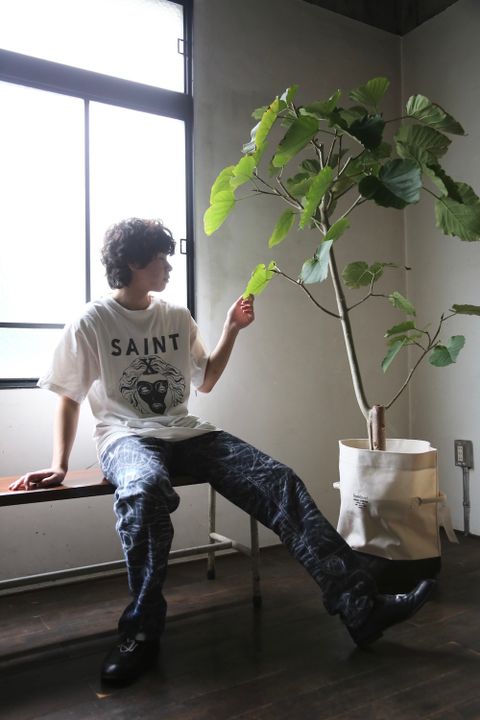 ©︎SAINT M×××××× T-SHIRT SAINTX (SM-A21-0000-013) style. 2021.07.09.