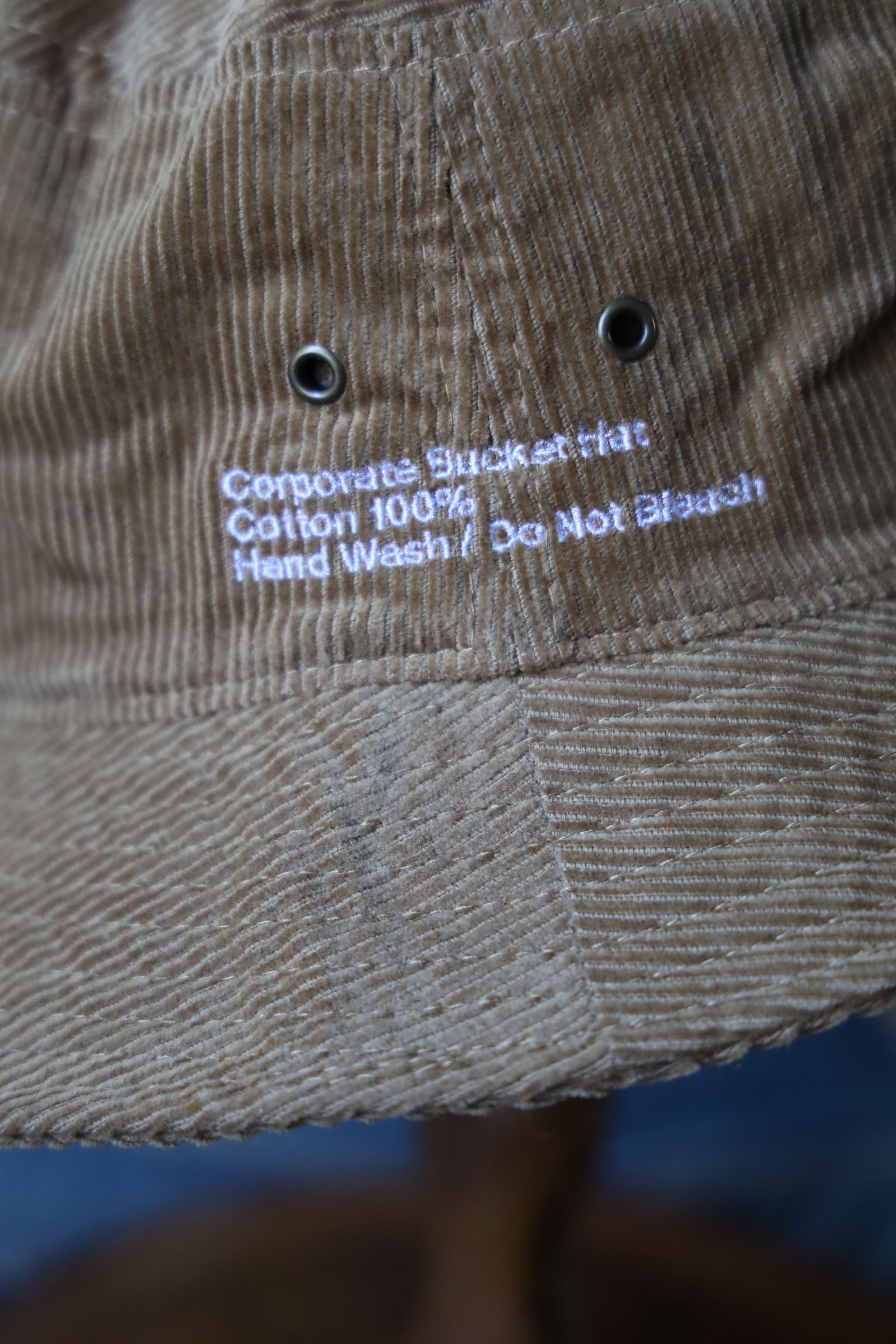 フレッシュサービス CORDUROY CORPORATE HAT(FSP243-90087B)TAN