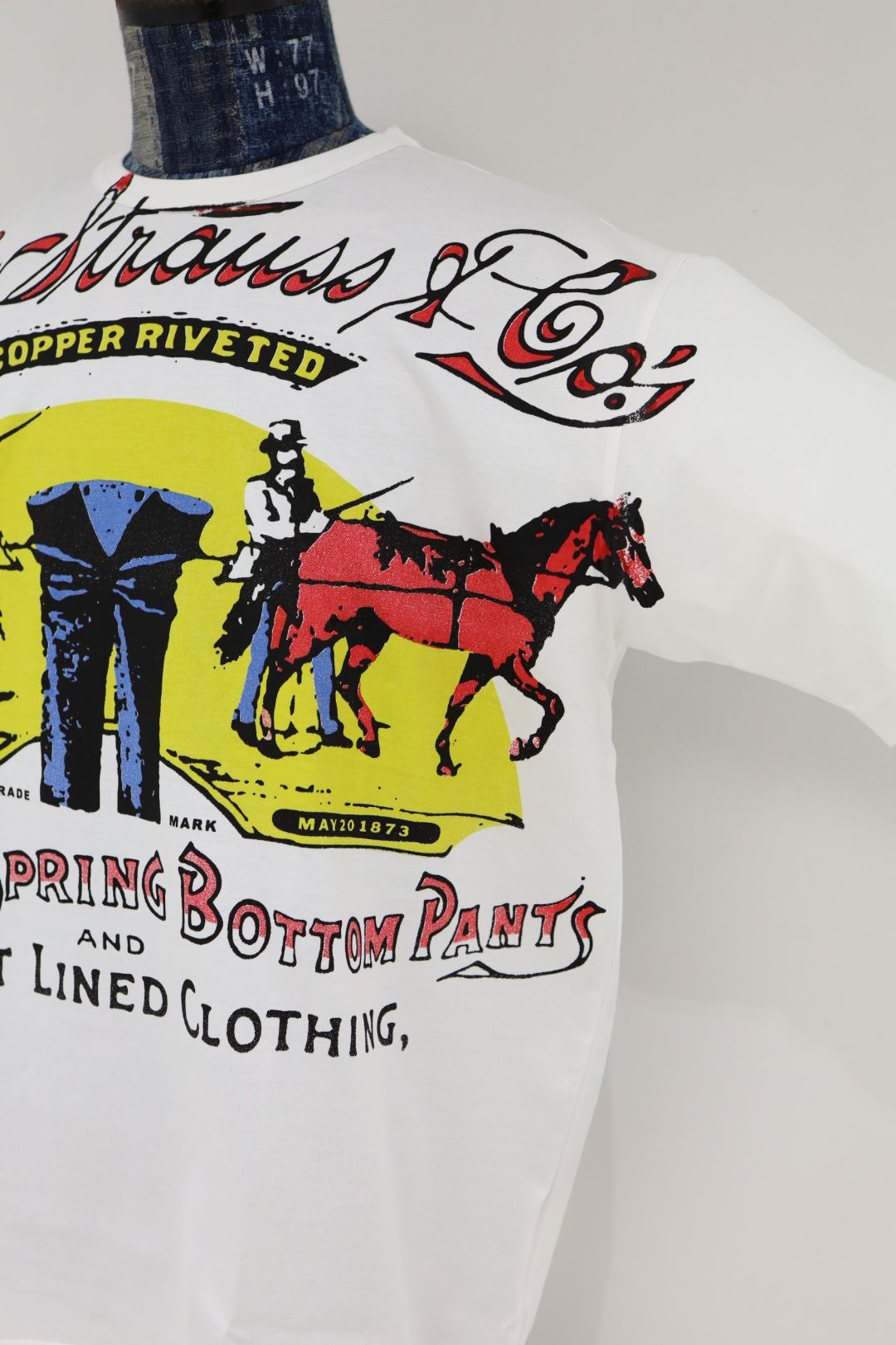 アイジュンヤワタナベマン 26SS Levi'sWネーム プリントTシャツ(WQ-T911-100)WHITE☆5月15日(金)発売！