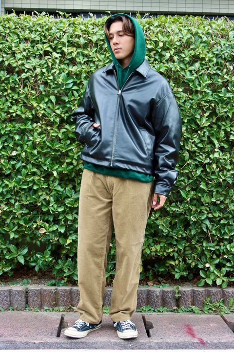 SEDAN ALL-PURPOSE セダンオールパーパス 23AW Synthetic Leather Sports Jacketスタイル