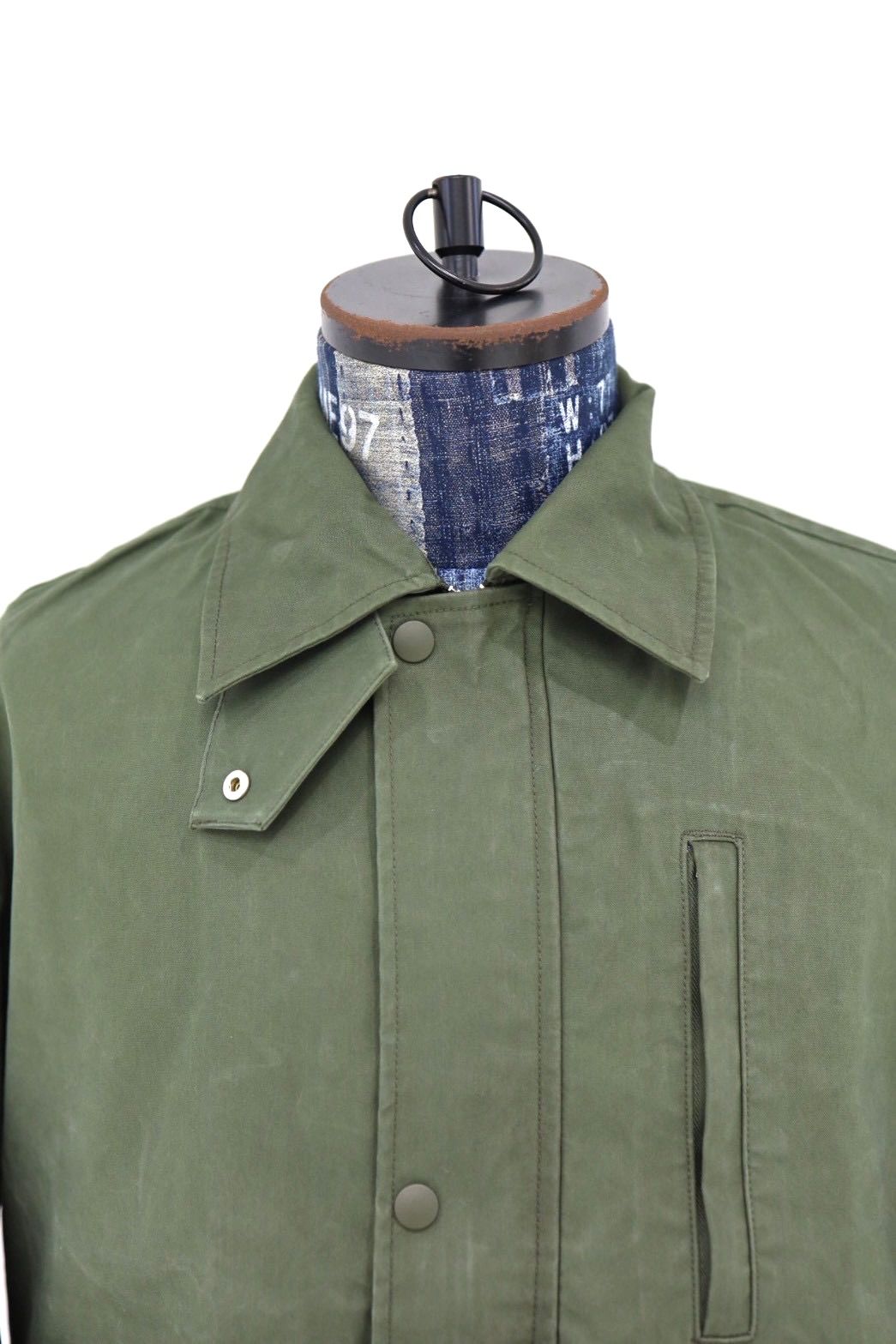 フレッシュサービス WAXED OXFORD UTILITY JACKET(FSC261-30260)KHAKI