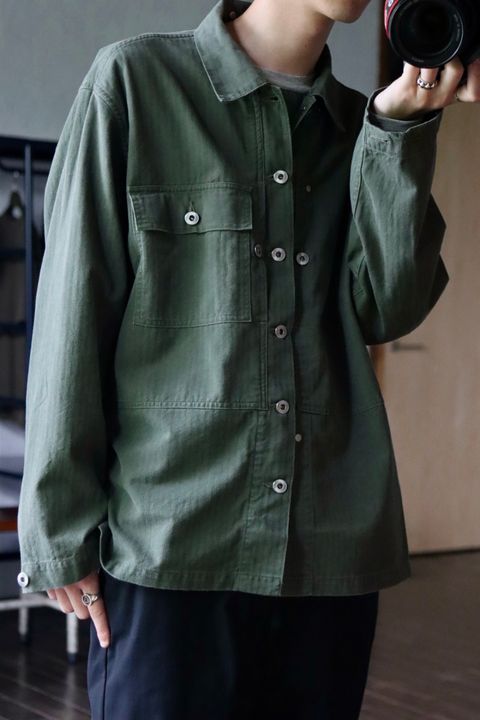A.PRESSE アプレッセ 2023 Style2 M-44 HBT Jacketスタイル