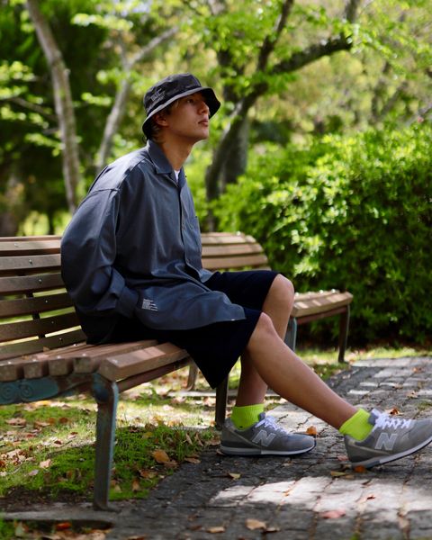 FreshService COOLFIBER OPEN COLLAR L/S SHIRTスタイル