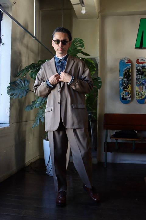 Dulcamara よそいきセットアップ"MOCHA BROWN"style.2021.10.8.