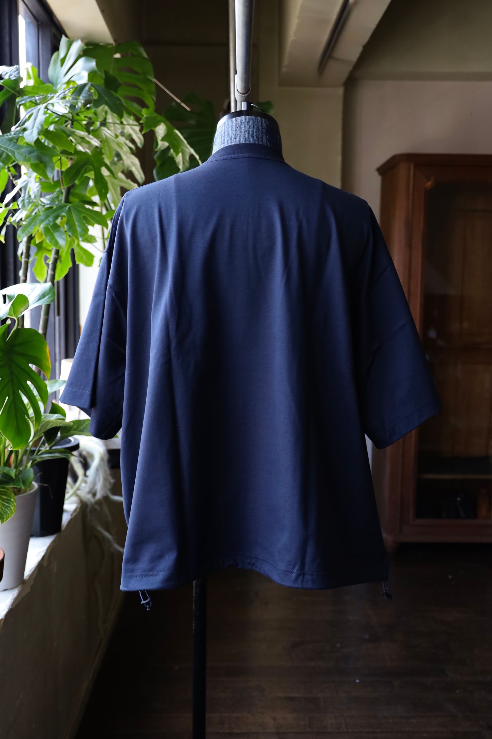 イズネス25SS BALLOON SHORT SLEEVE T-SHIRT(25SS_03_31SSSH05-1)NAVY