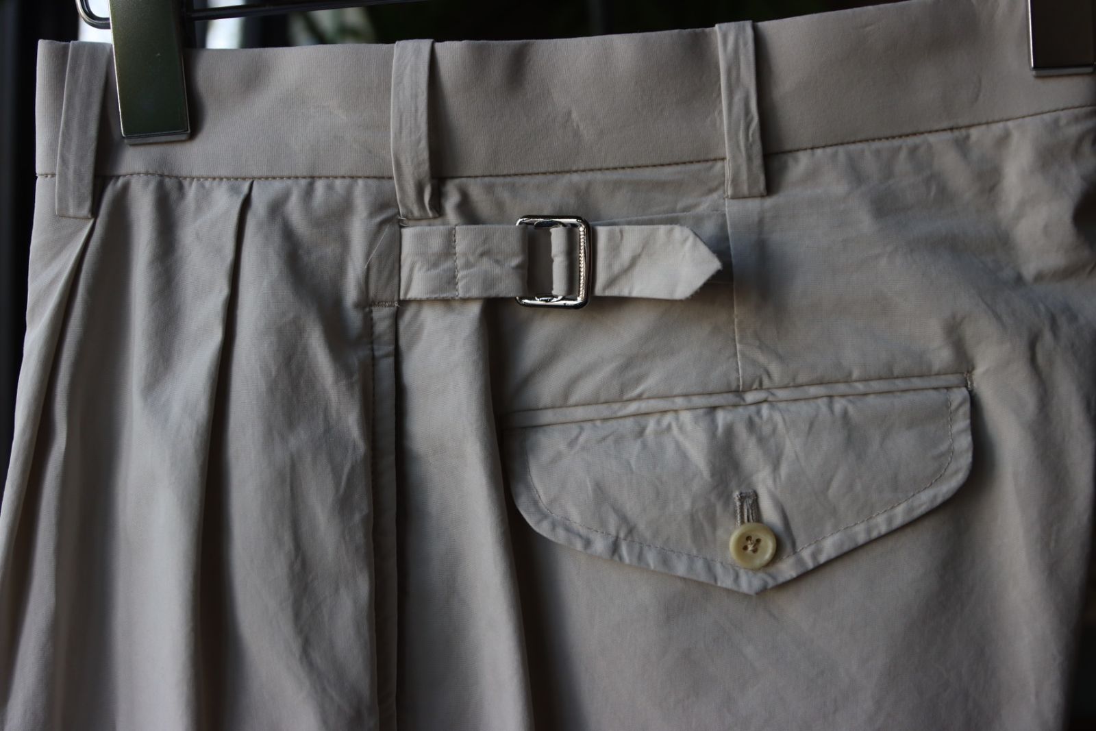 アプレッセパンツ High Density Weather Cloth Trousers (23SAP-04-21H)ECRU