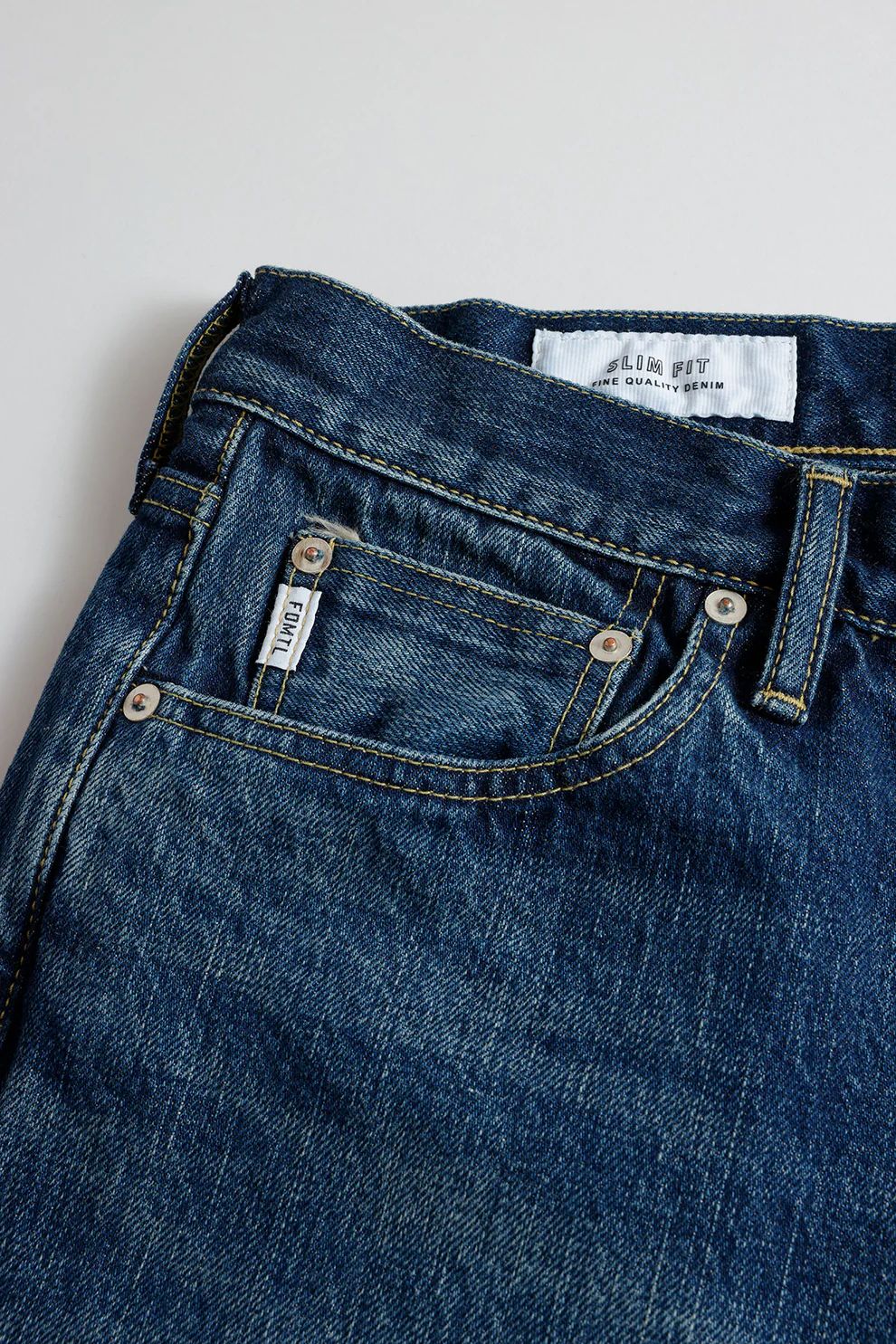ファンダメンタル デニムCLASSIC STRAIGHT DENIM CS120(FA24/MG120)INDIGO