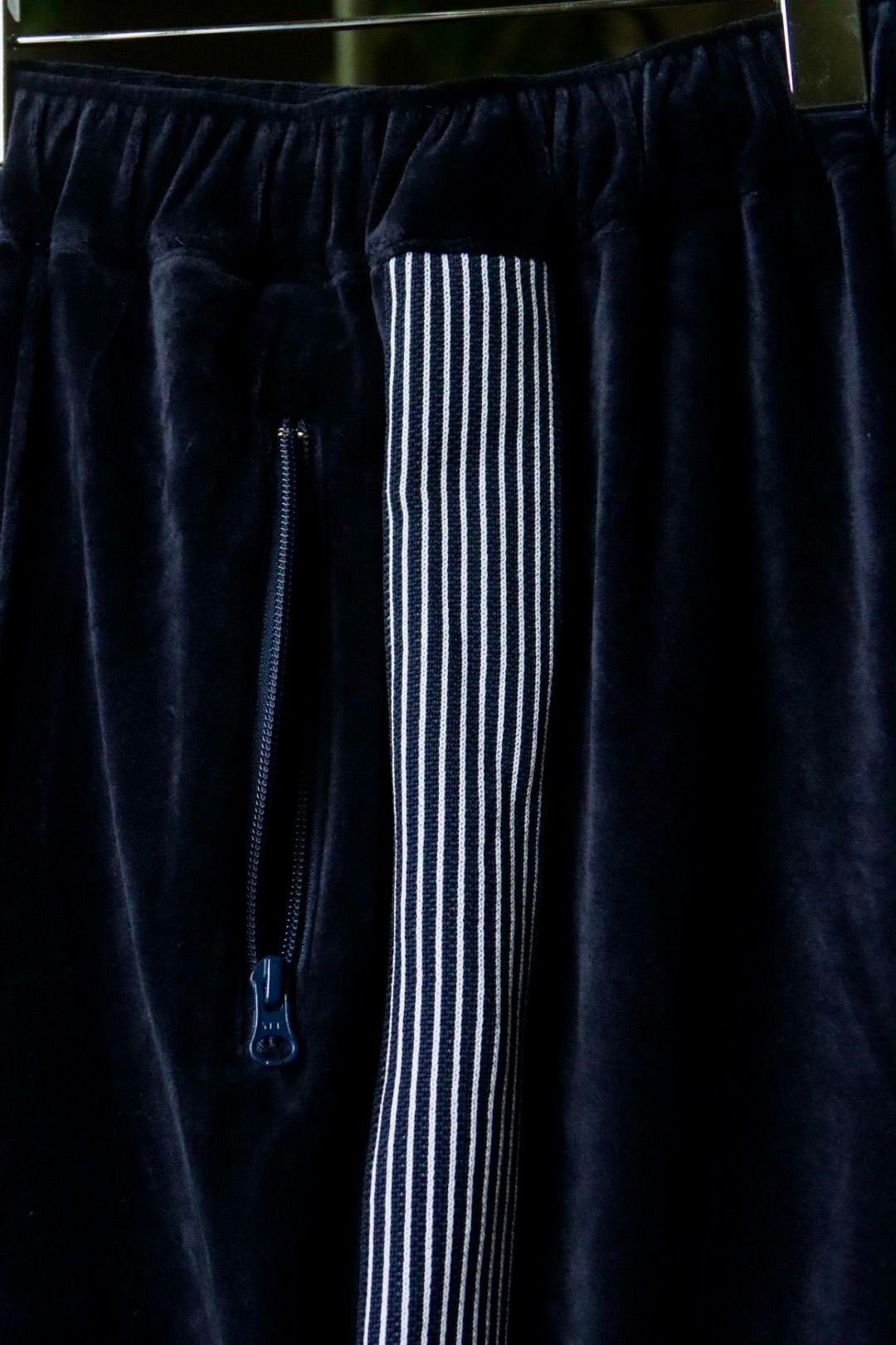 S.F.C 23FW VELOUR TRACK PANTS(SFCFW23CS07)Navy