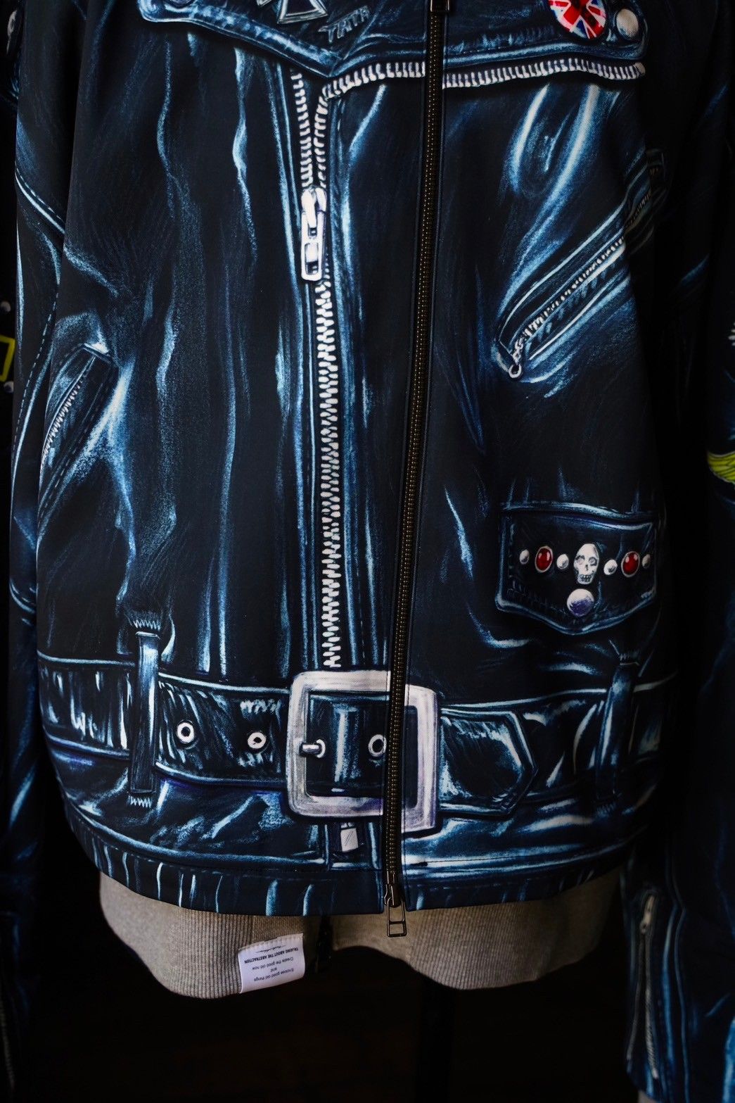 トーキングアバウト ジ アブストラクション 絵画PRINT LAYERED PARKA(NPT-J-003A)