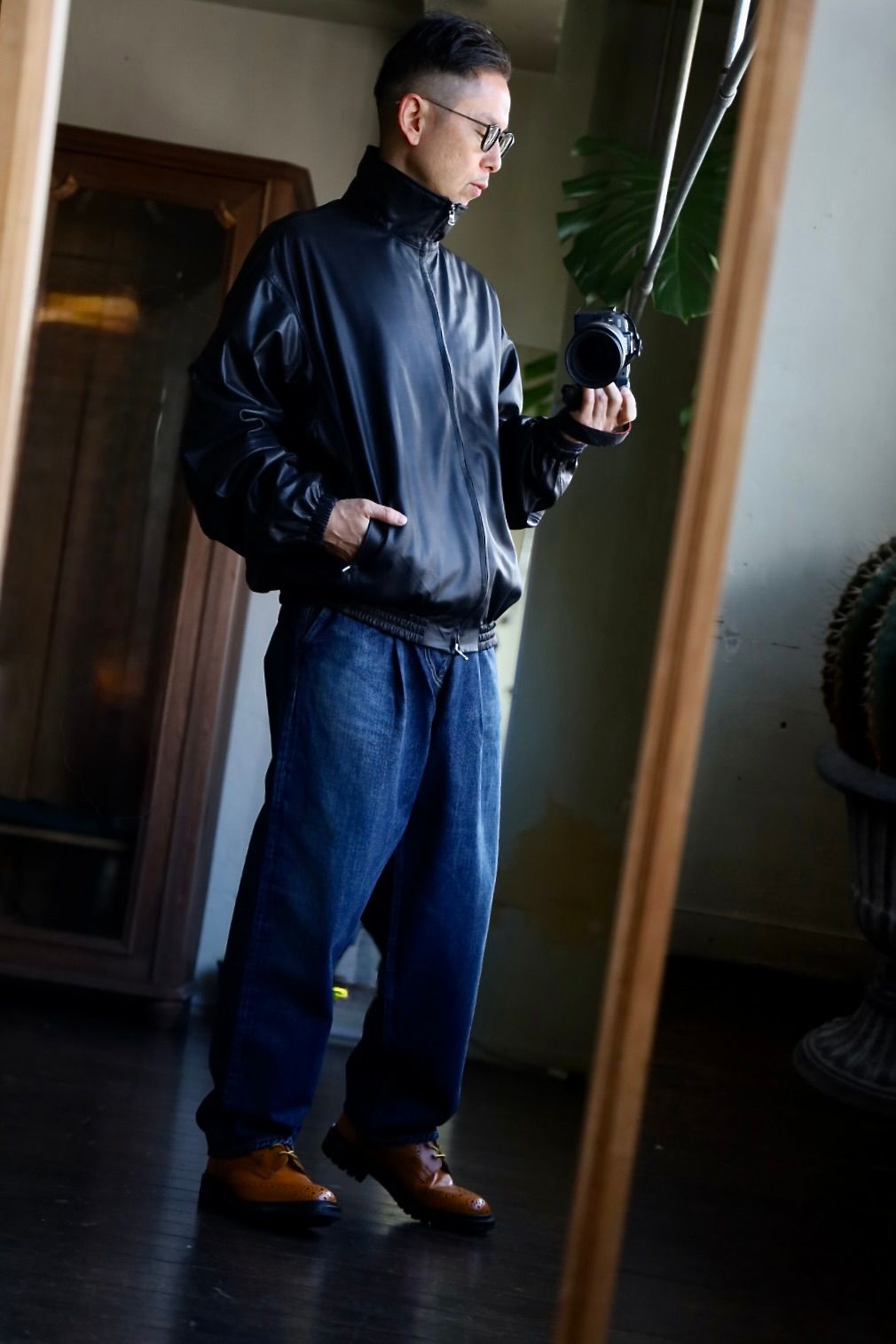 ヨーク25SS LEATHER TRAINING JACKET(YK25SS0905B)BLACK☆1月18日(土)発売！
