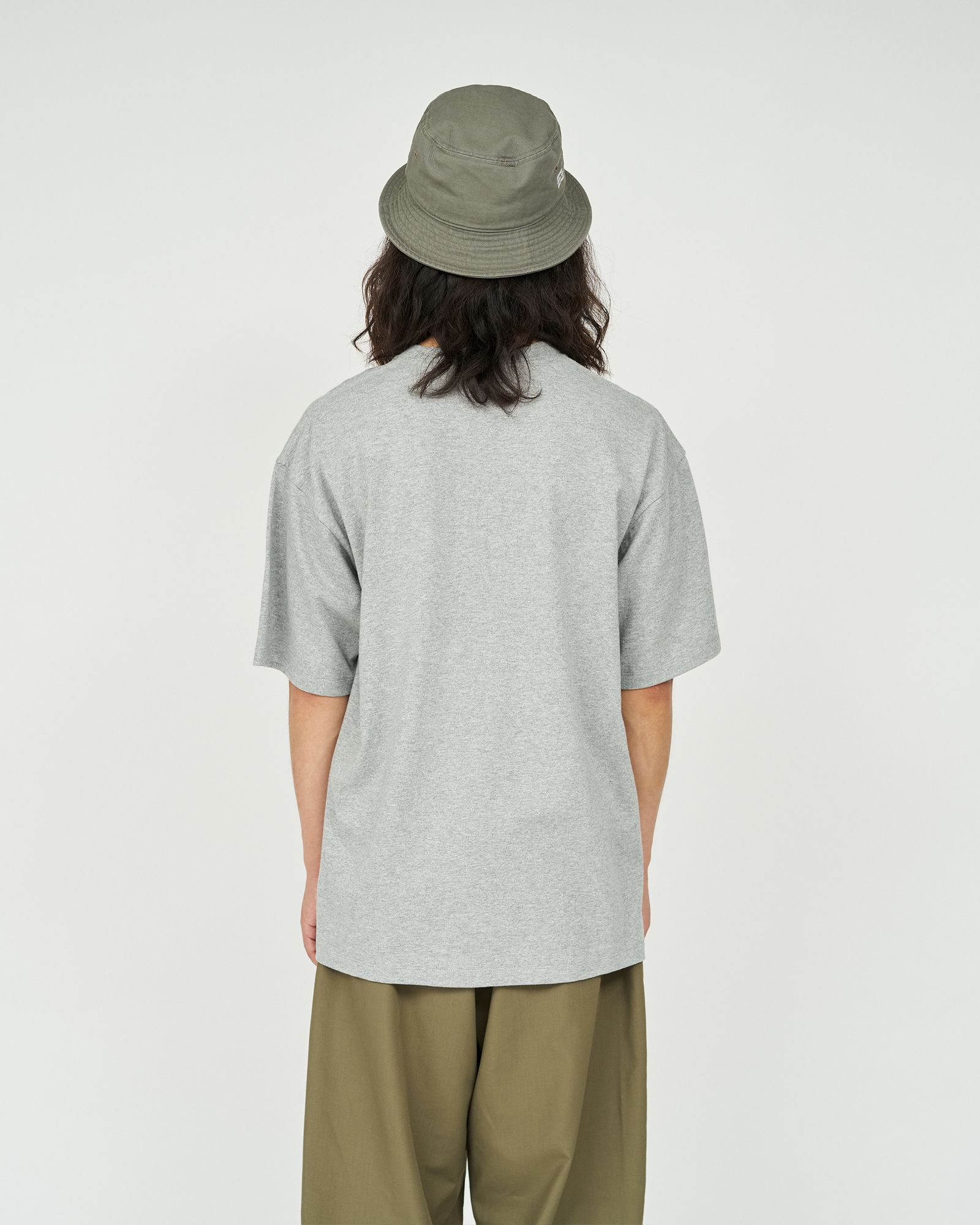 フレッシュサービス CORPORATE PRINTED S/S TEE “CARIBOU”(FSC253-70016)H.GRAY