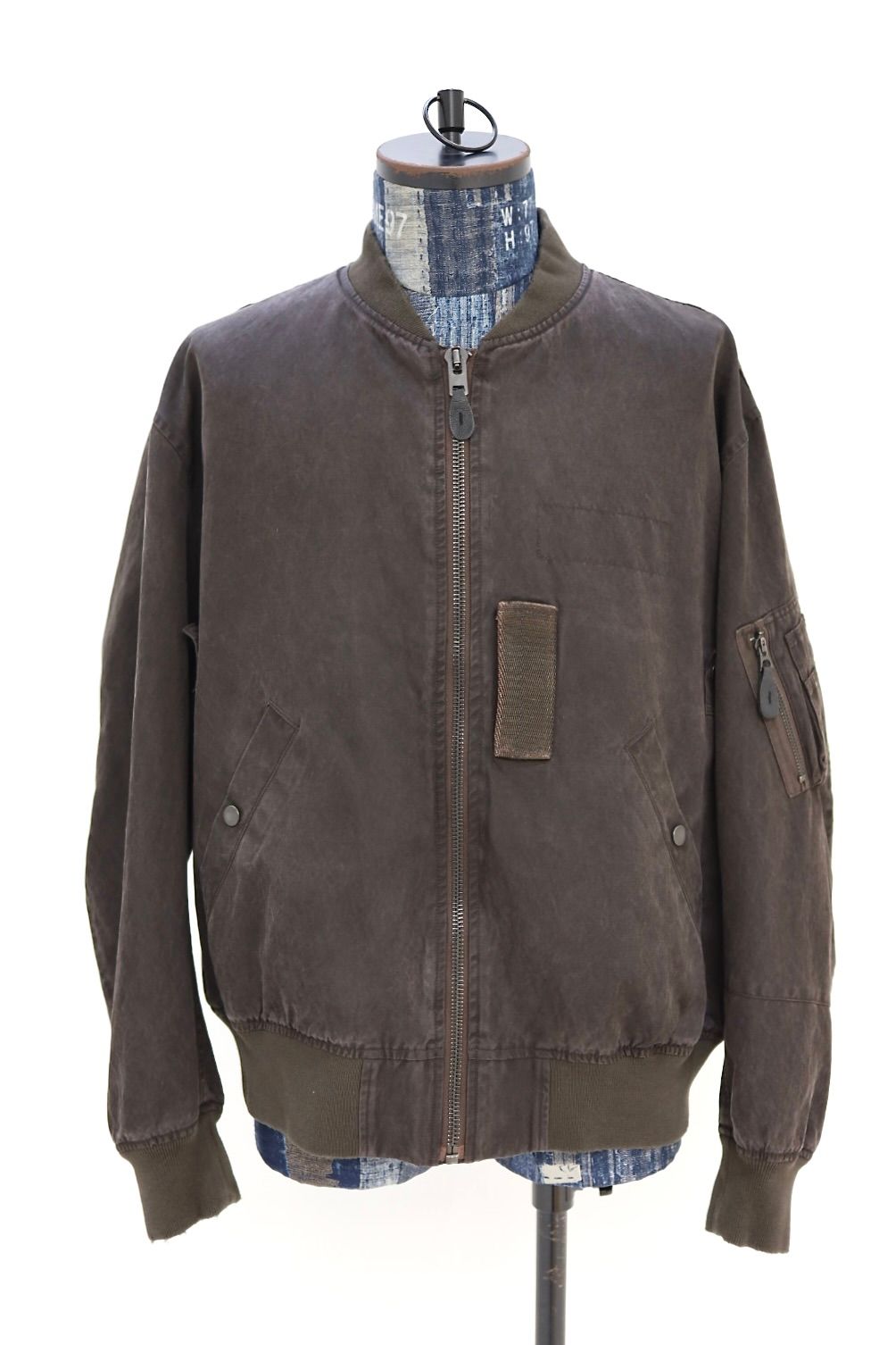 アプレッセ 2026 STYLE1 Vintage Silk Light B-15C Flight Jacket (26SAP-01-22)BROWN☆2月7日(土)発売！