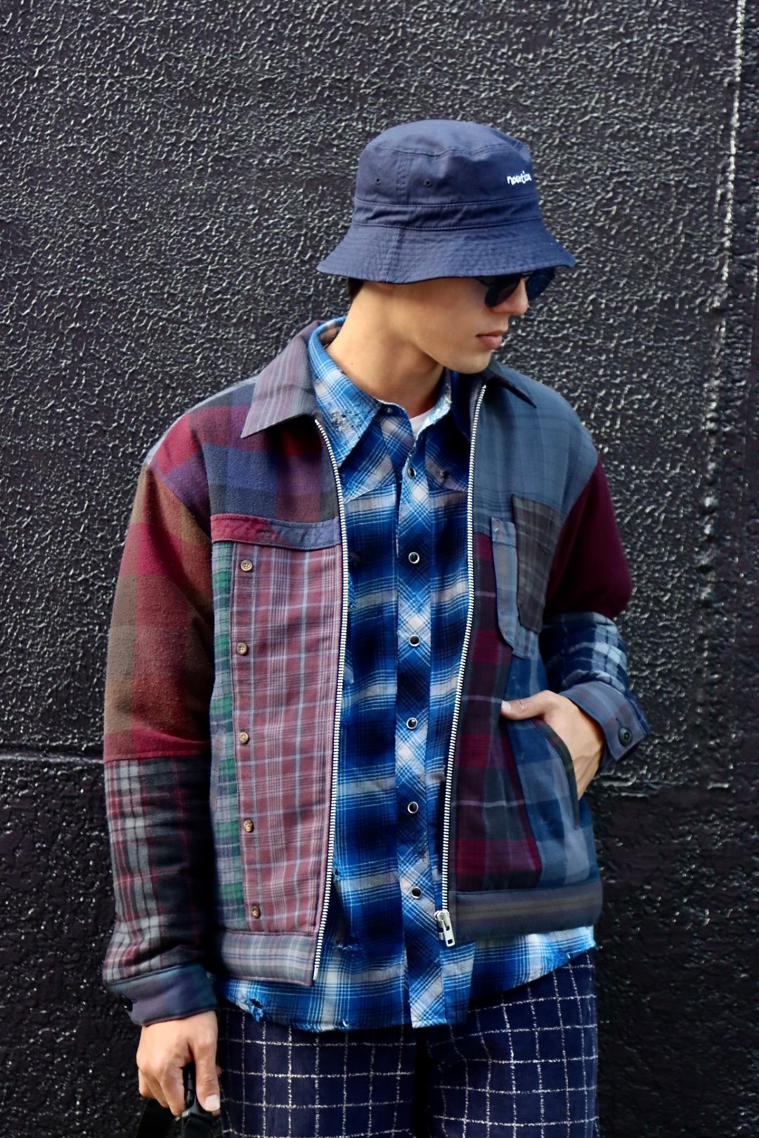 RAFUラフ23AW リメイクジャケットスタイル