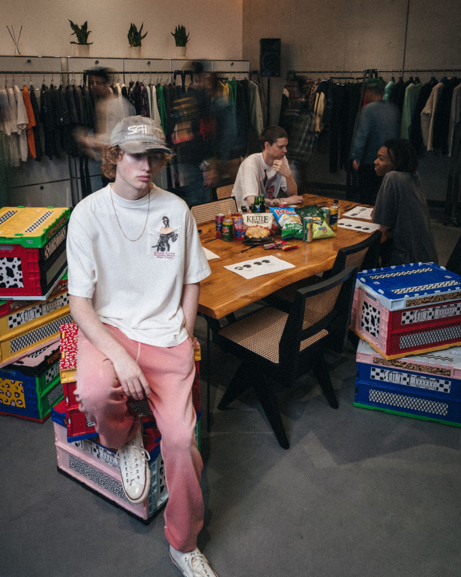 セントマイケル 26AW POCKET SS_T-SHIRT(SM-MK1-0000-013)WHITE☆9月5日(土)発売！