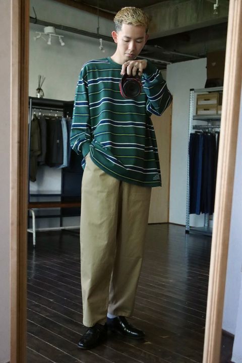 FreshService フレッシュサービス 23AW MULTI BORDER L/S TEEスタイル