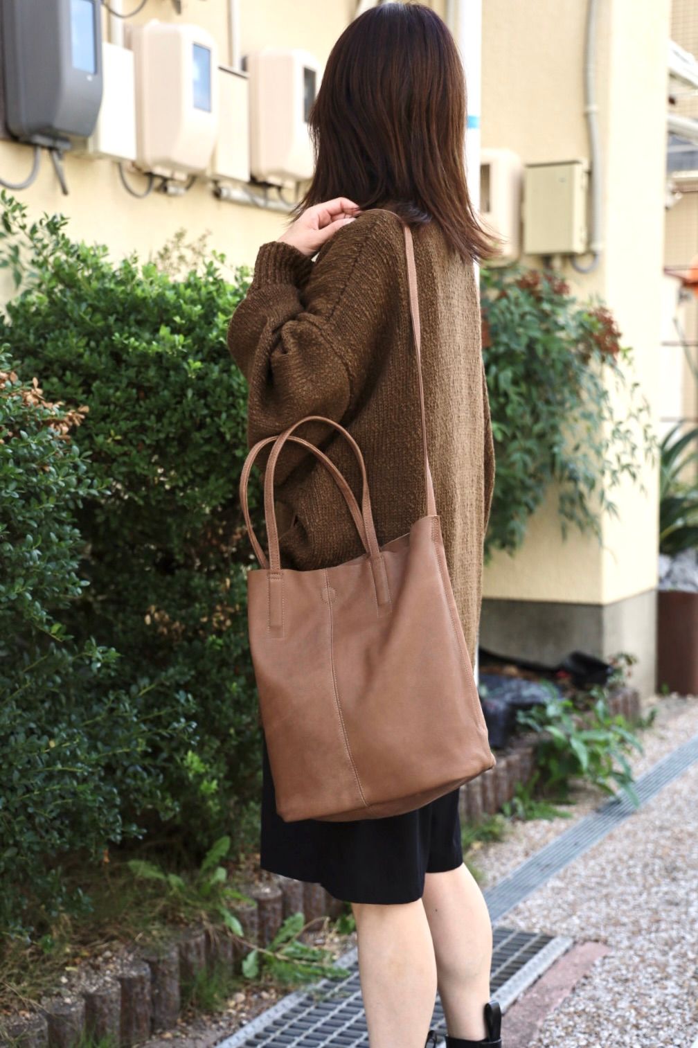 Morphee / モルフェ 【Nubuck】3WAY MEDIUM TOTE(ML-NCML)CAMEL☆新作発売！