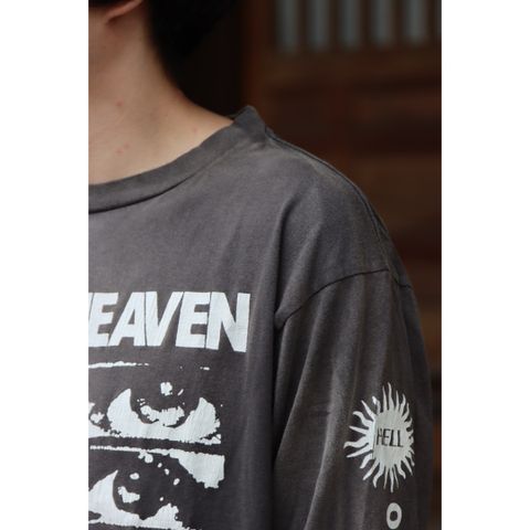 ©SAINT M×××××× LS TEE_EYES W.I.H(SM-A21-0000-024)BLACK style