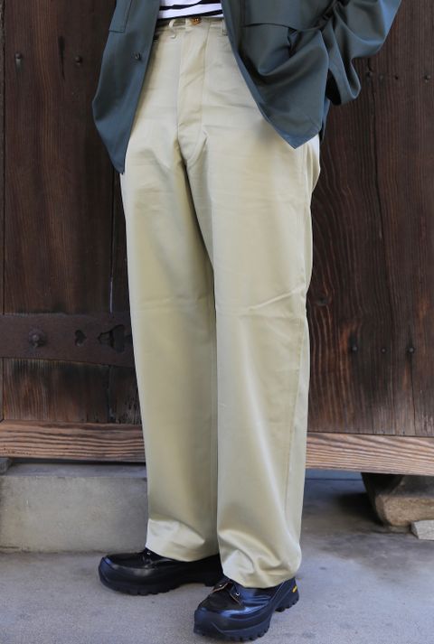 Graphpaper Wooly Cotton Military Jacket(GM211-30051) style.2021.2.21.