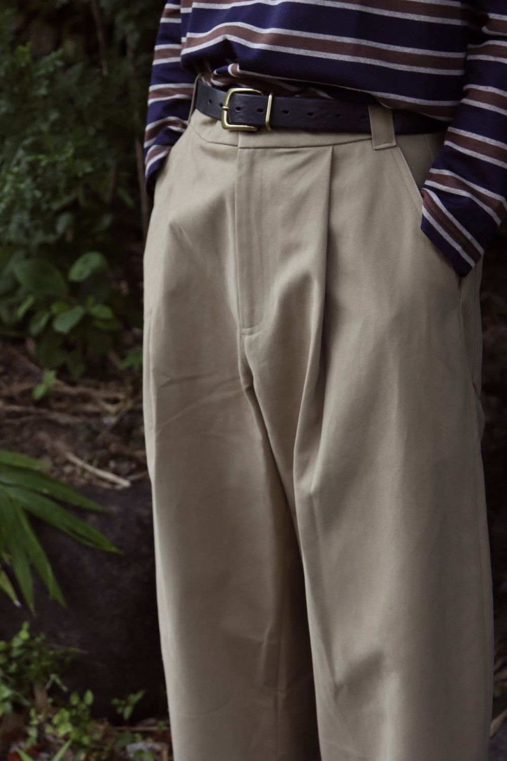 STUDIO NICHOLSON DEEP PLEAT VOLUME PANTS style. 2022.08.10.