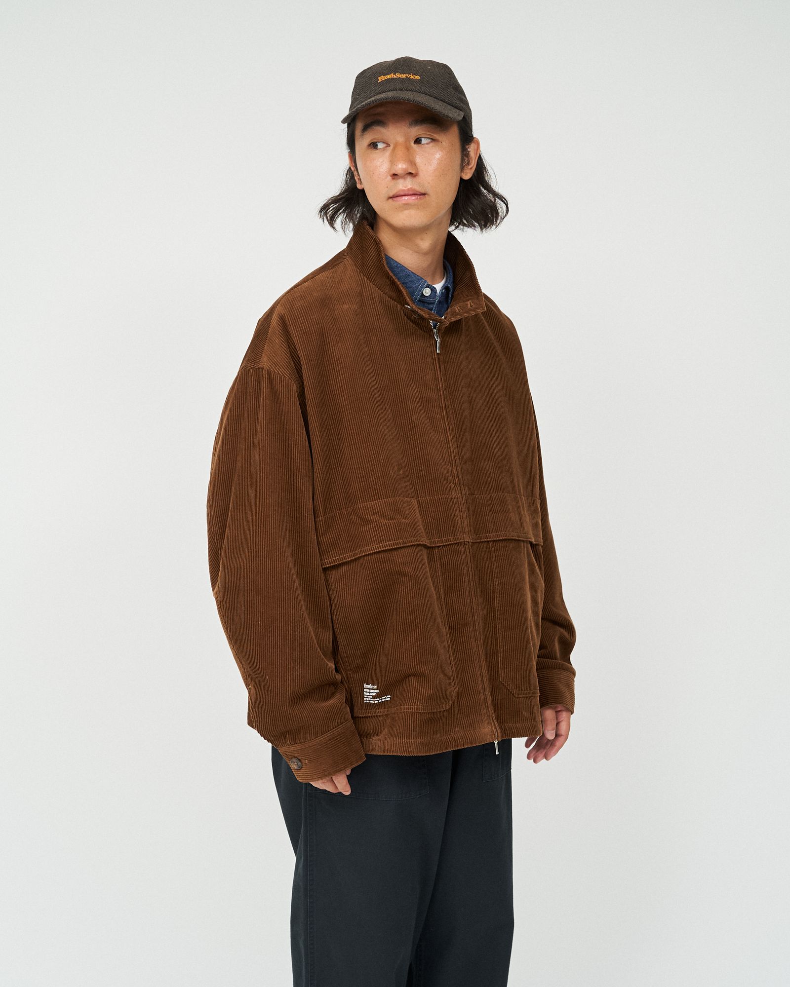 フレッシュサービス COTTON CORDUROY JACKET (FSC253-30124)BROWN★10月4日(土)発売！