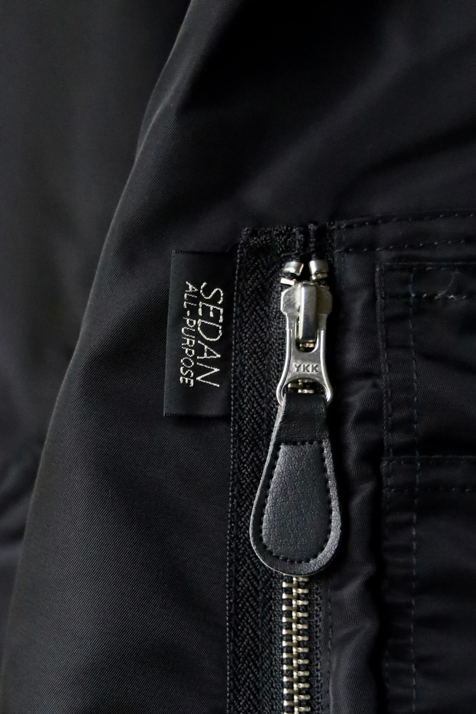 セダンオールパーパス FW24 Reversible CORDURA Flight Jacket(SD24F-JK05) Black × Green☆10月26日(土)発売！