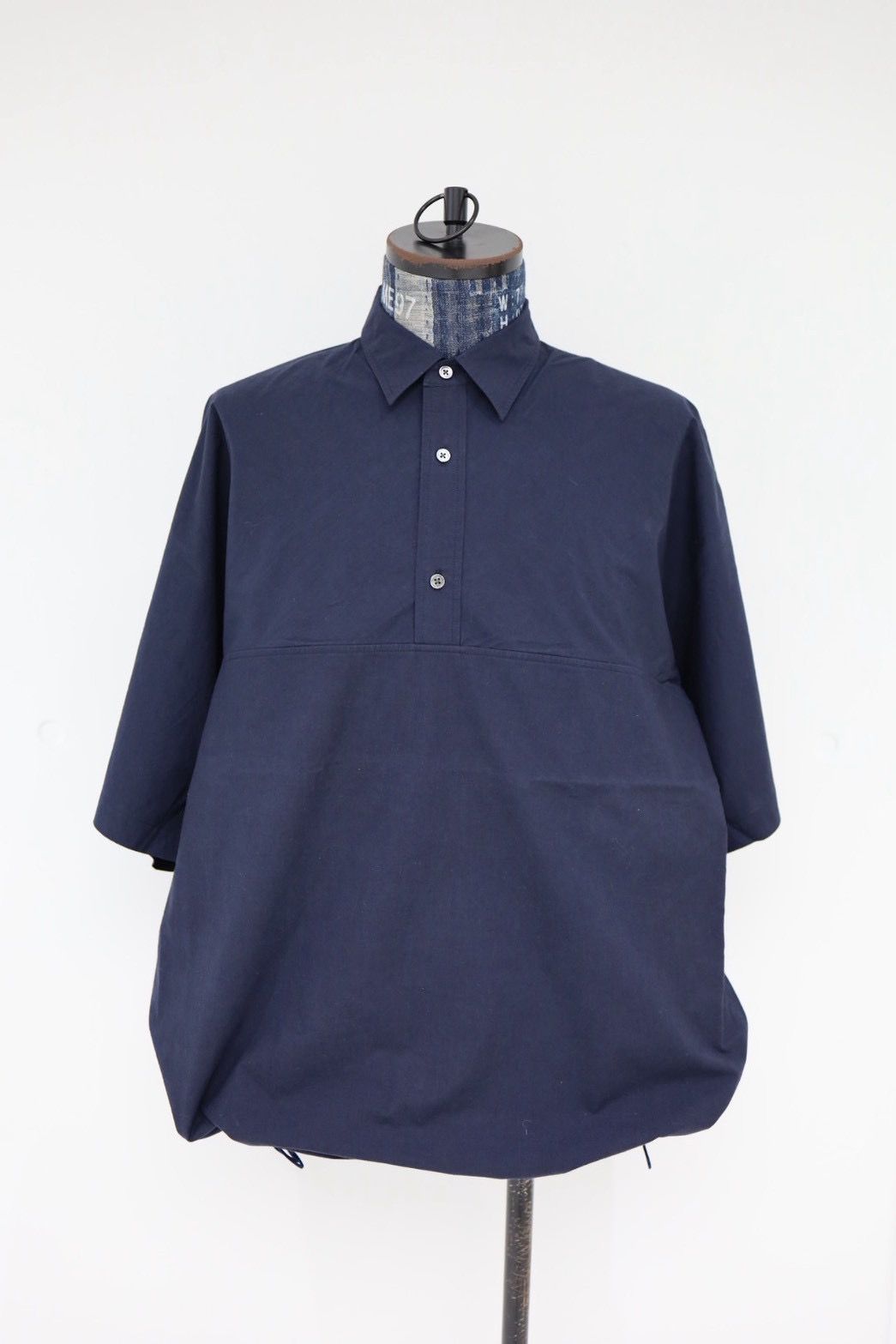 フレッシュサービス CRISP COTTON ANORAK S/S SHIRT(FSC261-50248)NAVY☆3月14日(土)発売！