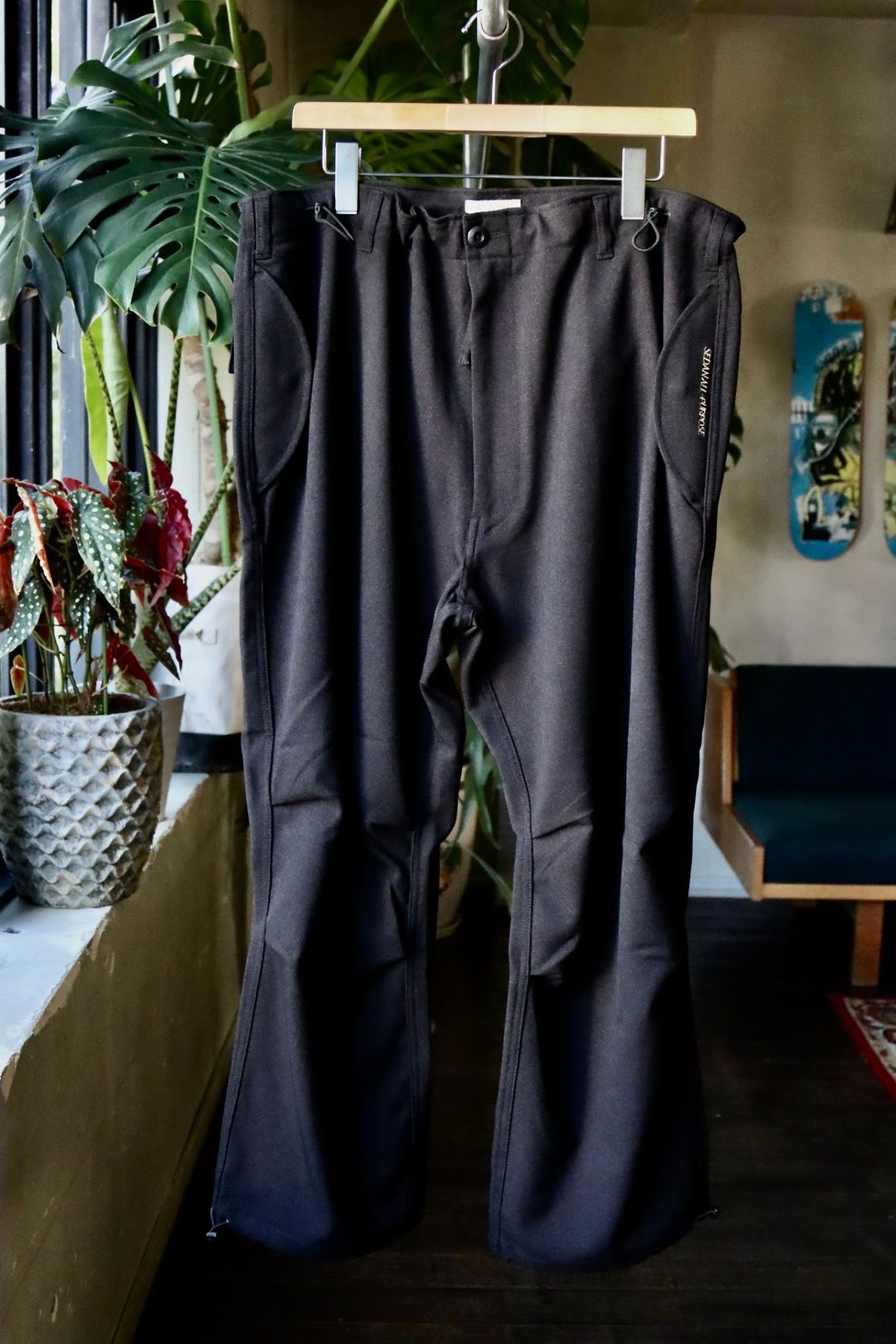 セダンオールパーパスFW23 Tech Wool Over Pants (SD23F-PT05)Black☆9月9日(土)発売！