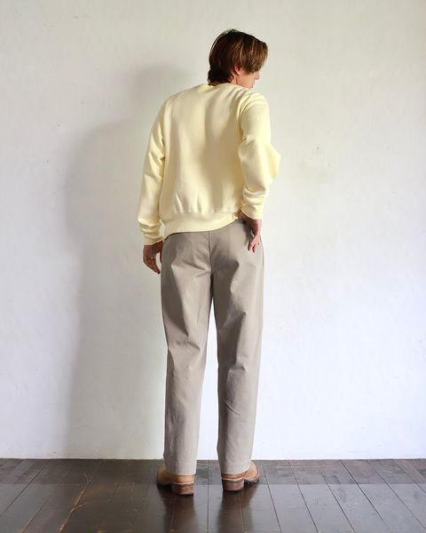 A.PRESSE 23AW Type.2 Chino Trousers"BEIGE"スタイル