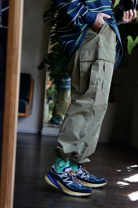 FreshService 23AW DRY TYPEWRITER TACTICAL POCKET L/S SHIRT"KHAKI"スタイル