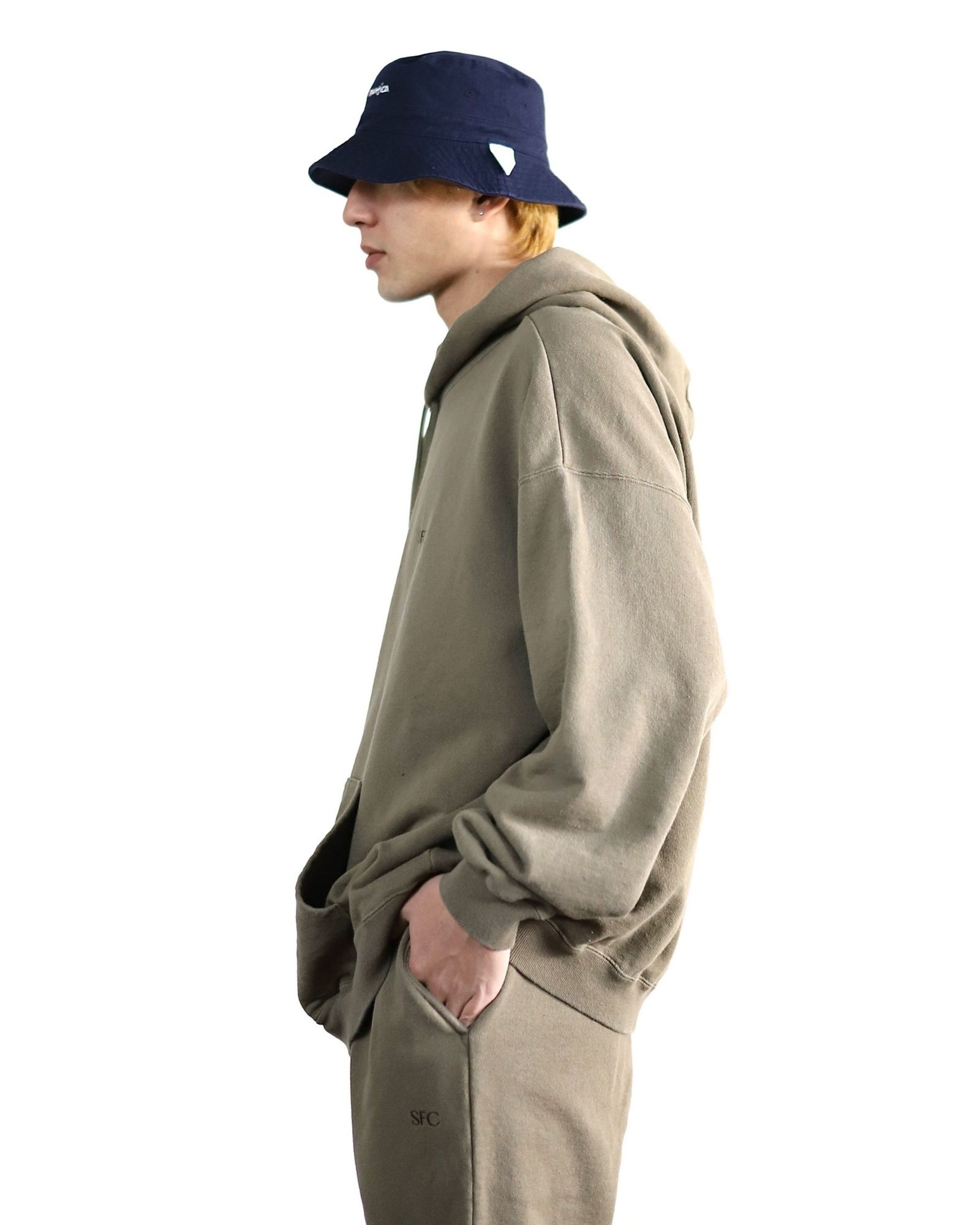 S.F.C 24SS SFC HOODIE (SFCSS24CS01)Washed Olive