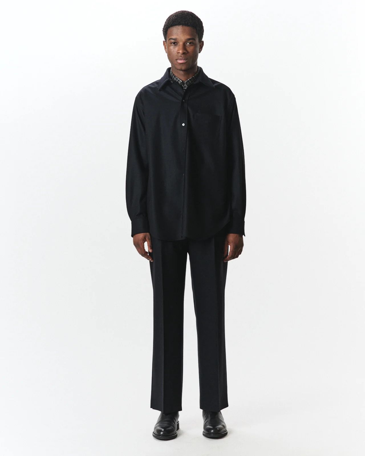 マーカウェア 26AW DOUBLE PLEATED TROUSERS(A26C18PT01C)BLACK☆新作発売！