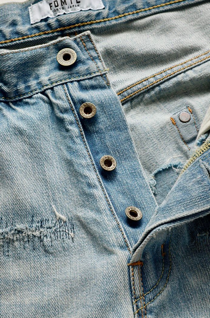 ファンダメンタル デニムCLASSIC STRAIGHT DENIM CS113(FA24MG113)INDIGO