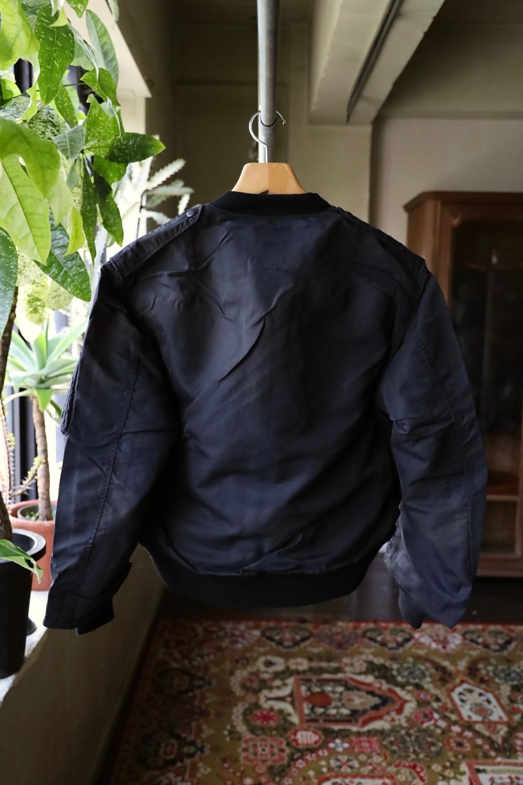 BOW WOW 25FWバウワウ ジャケットL-2B FLIGHT JACKET AGED(BW252-L2FJ) AGED BLACK