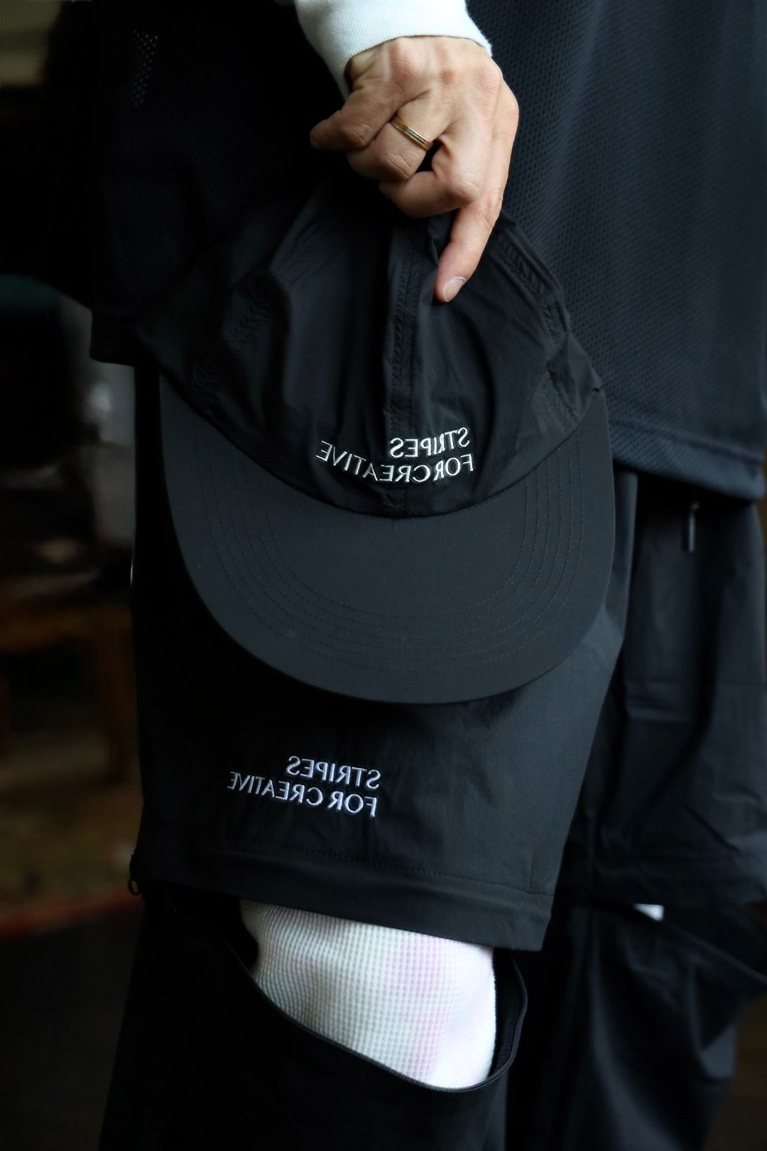 S.F.C 25SS エスエフシー SIMPLE CAP (SFCSS25SPAC01)Black☆5月10日(土)発売！