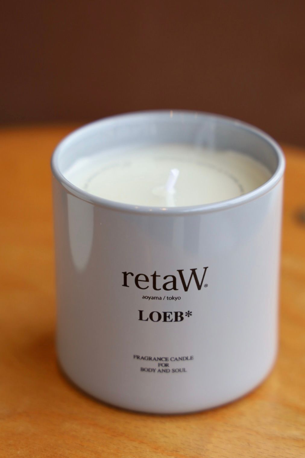 retaW リトゥ フレグランスキャンドル  LOEB*