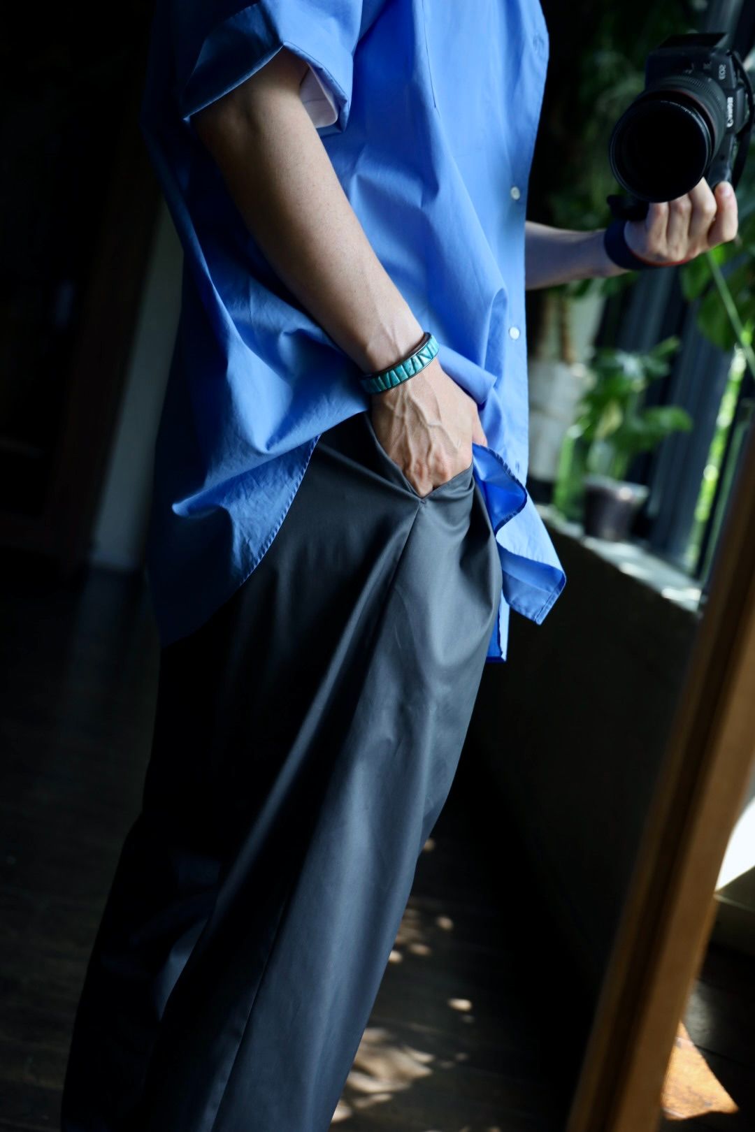 Graphpaper Solotex Twill Chef Pants"C.GRAY"スタイル2024.5.27.